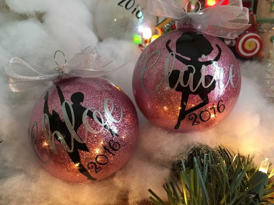 Dance Ornament Personalized Dance Teacher Ornament Ballet Etsy