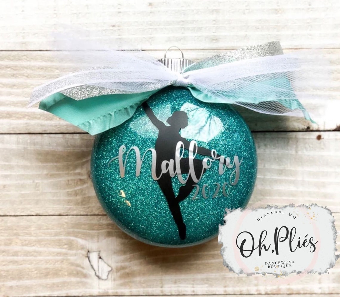 Dance Ornament Personalized Dance Teacher Ornament Ballet Etsy