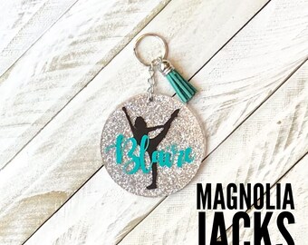 Cheer Keychain | acrylic key chain | Personalized acrylic keychain | Cheerleader | Team gift | Personalized keychain | Nationals Gift |