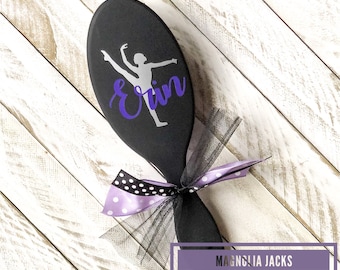 Personalized Hair Brush | Dance Team Gift | Dance Gift | Party Favors | Birthday Gift | Recital Gift | Dance Competition
