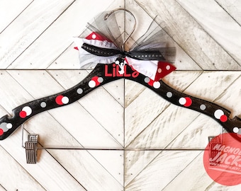 Personalized Cheer Hanger |  Hanger | Cheer Hanger | Custom Cheer Uniform Hanger | Personalized Cheer Uniform Hanger