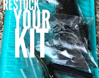 RESTOCK your Kit | Competition Hair Kit | Mini Hair Kit | Dance Team Gift | Dancer Gift | Travel Hair Case | Cheerleader Hair Case | Restock
