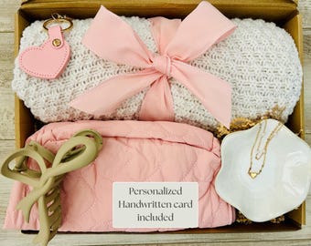Personalized Gift For Women Thoughtful Gift Box Self Care Package Hygge Gift Box Mom Gift Idea Cozy Care Package Birthday Gift Idea For Her