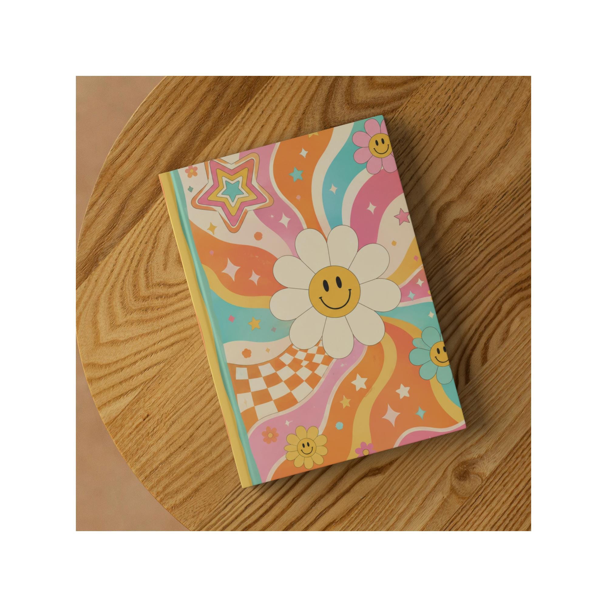 Retro Smiles Hardcover Journal