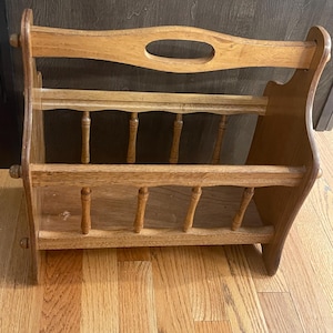 Magazine Rack Vintage - Etsy