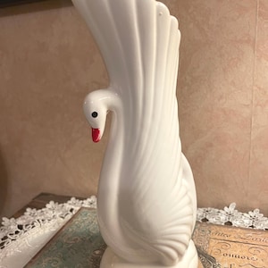 Vintage Art Deco Tall Vase - Etsy
