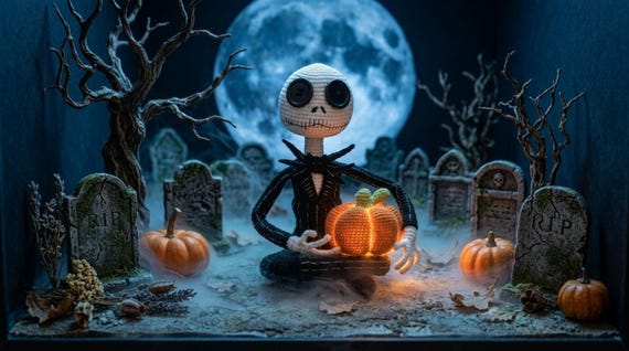 9 Jack Skellington Crochet Patterns 1 Jack Skellington Crochet Pattern Halloween Amigurumi Doll
