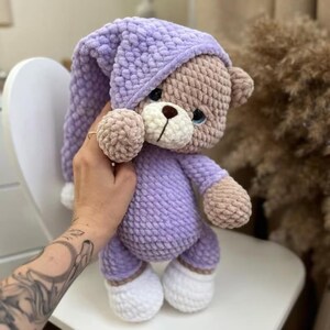 Teddy Bear Crochet Pattern: Amigurumi Plush Toy (PDF Pattern English ...