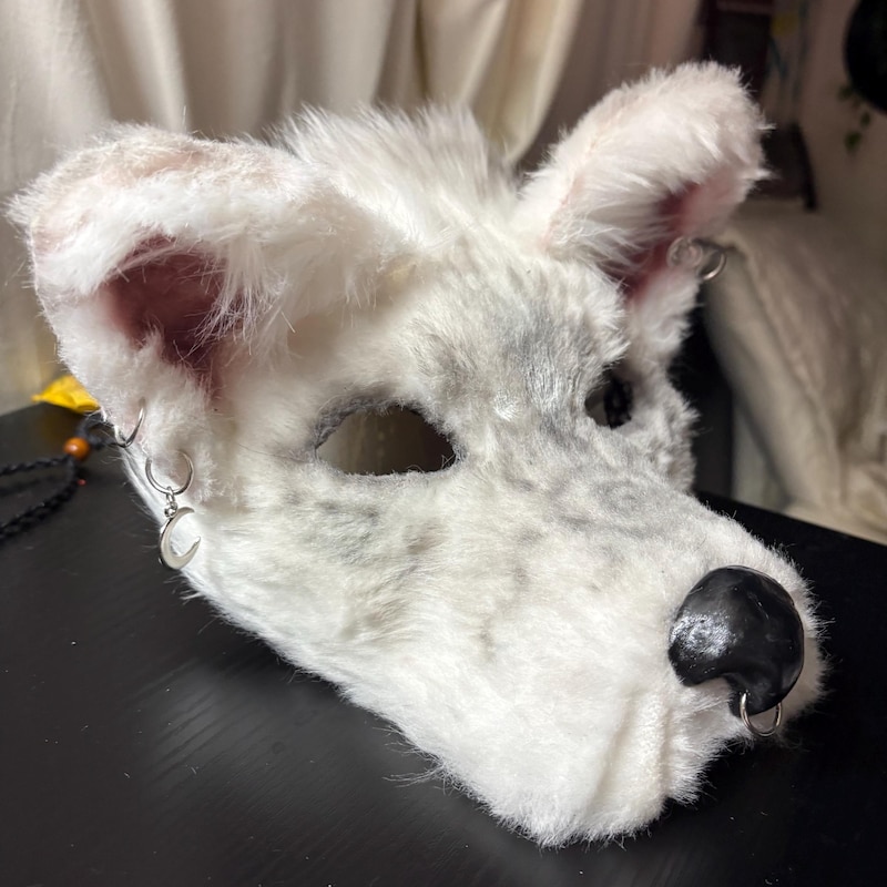 Arctic Fox Therian Mask Etsy