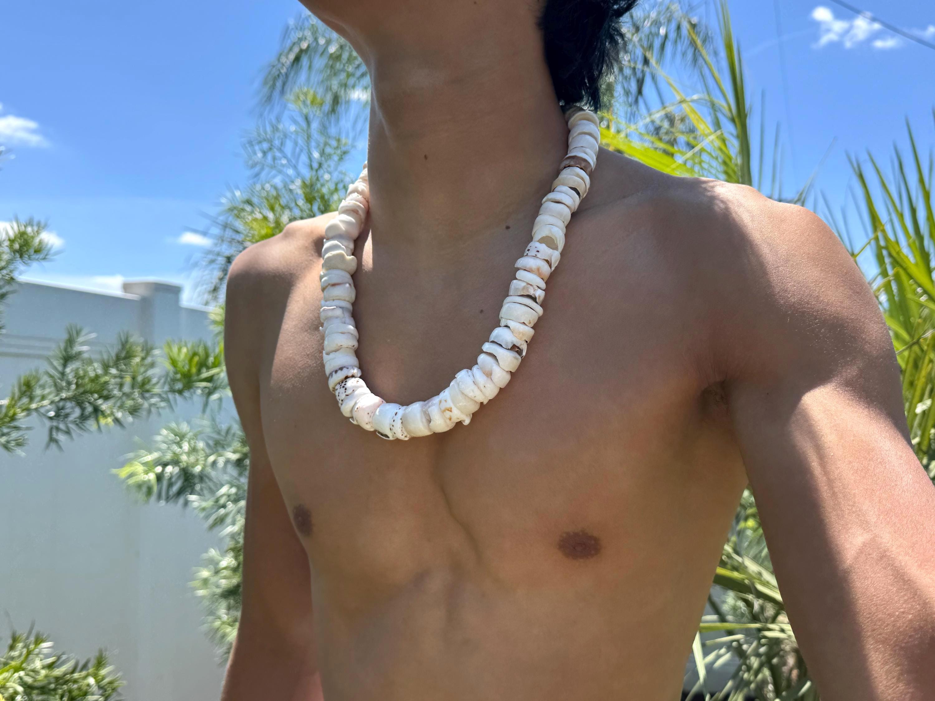 Puka shell necklace - Etsy 日本