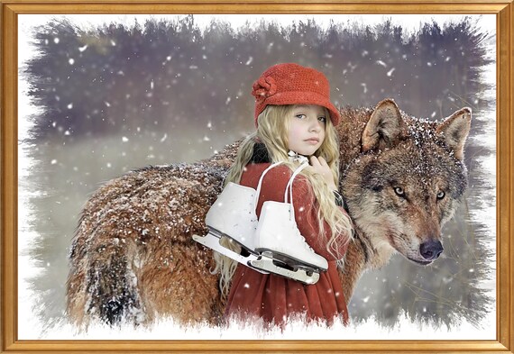 Faces of Christmas Grayscale Art Coloring Book