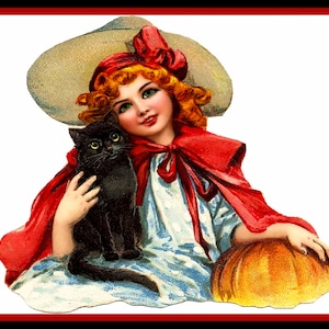 A Vintage Halloween 2 Grayscale Art Coloring Book - Etsy