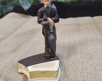 Clark Gable Rhett Butler Gone With The Wind Trinket Music Box 1993 *Read*
