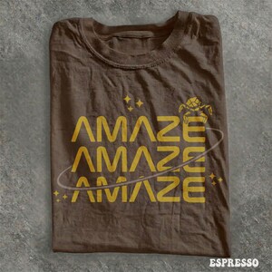 Vintage Amaze Rocky Alien Shirt, Sci-Fi Quote Graphic Tee, Book Lover Fan Style, Comfort Colors® Project Hail Mary, image 4