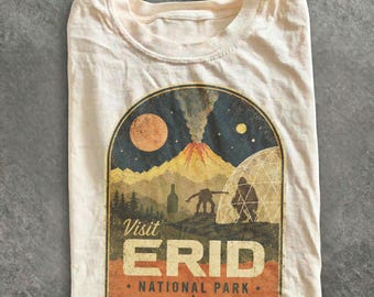 Vintage Erid National Park Shirt , Project Hail Mary Inspired Design, Comfort Colors® Sci-Fi Gift, Unisex Shirt