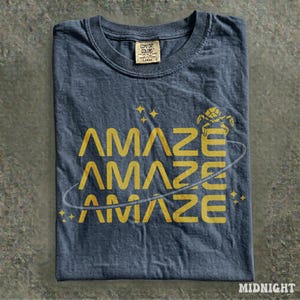 Vintage Amaze Rocky Alien Shirt, Sci-Fi Quote Graphic Tee, Book Lover Fan Style, Comfort Colors® Project Hail Mary, image 6
