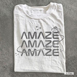 Vintage Amaze Rocky Alien Shirt, Sci-Fi Quote Graphic Tee, Book Lover Fan Style, Comfort Colors® Project Hail Mary, image 5
