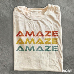 Vintage Amaze Rocky Alien Shirt, Funny Sci-Fi Quote Space Graphic Tee, Project Hail Mary Inspired Design, Comfort Colors®, Unisex Shirt image 1