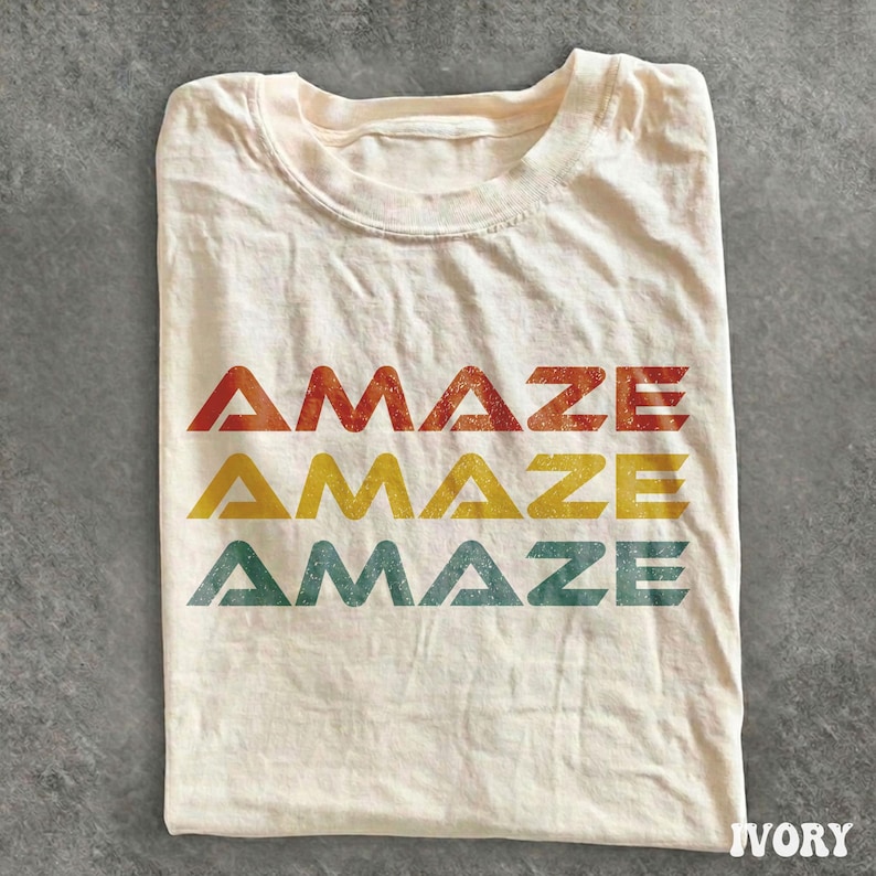 Vintage Amaze Rocky Alien Shirt, Funny Sci-Fi Quote Space Graphic Tee, Project Hail Mary Inspired Design, Comfort Colors®, Unisex Shirt image 1