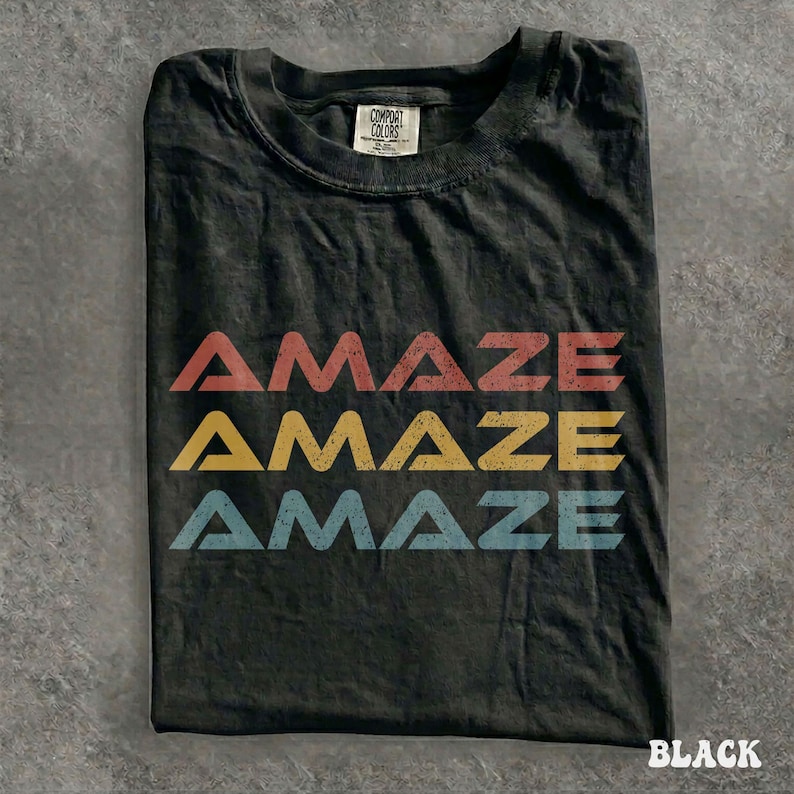 Vintage Amaze Rocky Alien Shirt, Funny Sci-Fi Quote Space Graphic Tee, Project Hail Mary Inspired Design, Comfort Colors®, Unisex Shirt image 5