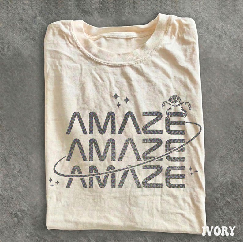 Vintage Amaze Rocky Alien Shirt, Sci-Fi Quote Graphic Tee, Book Lover Fan Style, Comfort Colors® Project Hail Mary, image 7