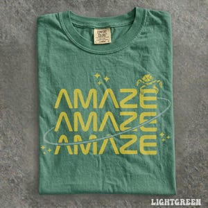 Vintage Amaze Rocky Alien Shirt, Sci-Fi Quote Graphic Tee, Book Lover Fan Style, Comfort Colors® Project Hail Mary, image 2
