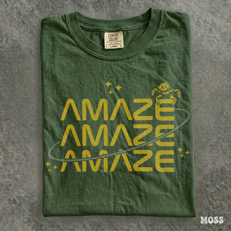 Vintage Amaze Rocky Alien Shirt, Sci-Fi Quote Graphic Tee, Book Lover Fan Style, Comfort Colors® Project Hail Mary, image 3