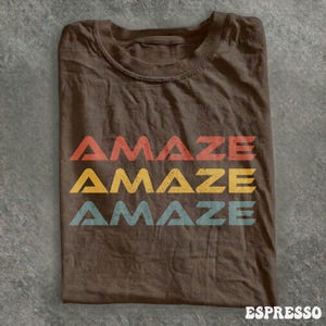 Vintage Amaze Rocky Alien Shirt, Funny Sci-Fi Quote Space Graphic Tee, Project Hail Mary Inspired Design, Comfort Colors®, Unisex Shirt image 2