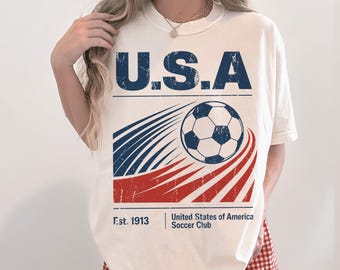 Retro shirt WK 2026, voetbaltoernooi cadeau T-shirt, voetbalshirt VS Canada Mexico voetbal, shirt WK wedstrijddag, voetbal