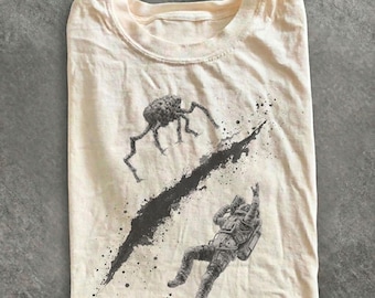 Project Hail Mary Rocky Astronaut Space T-shirt, op Project Hail Mary geïnspireerd grafisch T-shirt, astronomiecadeau voor haar, cadeau voor fans