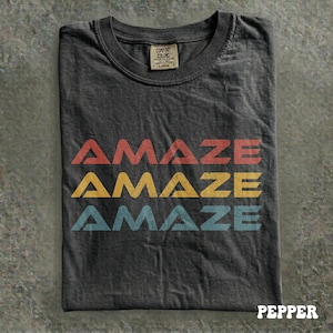 Vintage Amaze Rocky Alien Shirt, Funny Sci-Fi Quote Space Graphic Tee, Project Hail Mary Inspired Design, Comfort Colors®, Unisex Shirt image 6