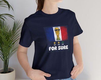 Camiseta de aficionado francés del Mundial / Seguidor de fútbol de Francia