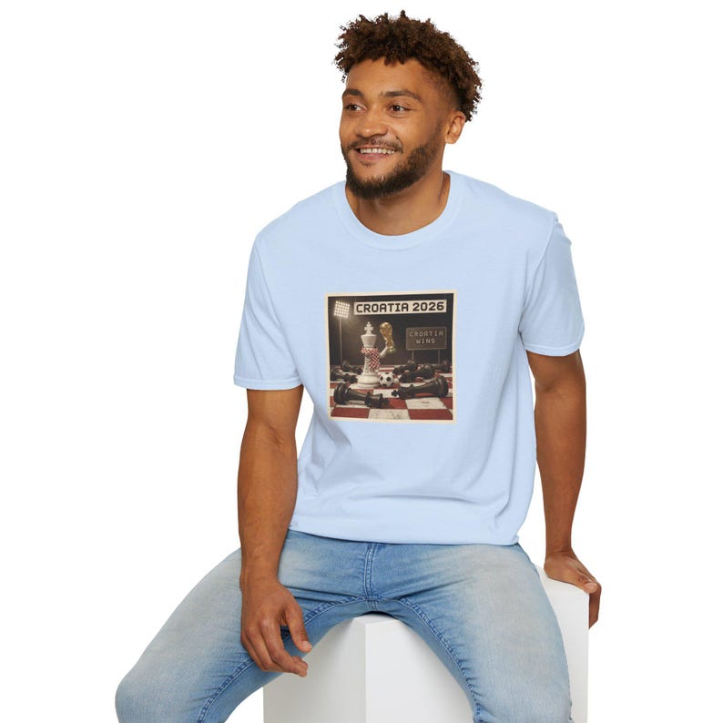 Croatia 2026 Chess King Pawn design T-Shirt | Soccer World Cup Croatia Wins image 16