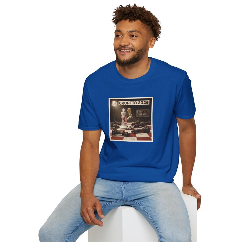 Croatia 2026 Chess King Pawn design T-Shirt | Soccer World Cup Croatia Wins image 15
