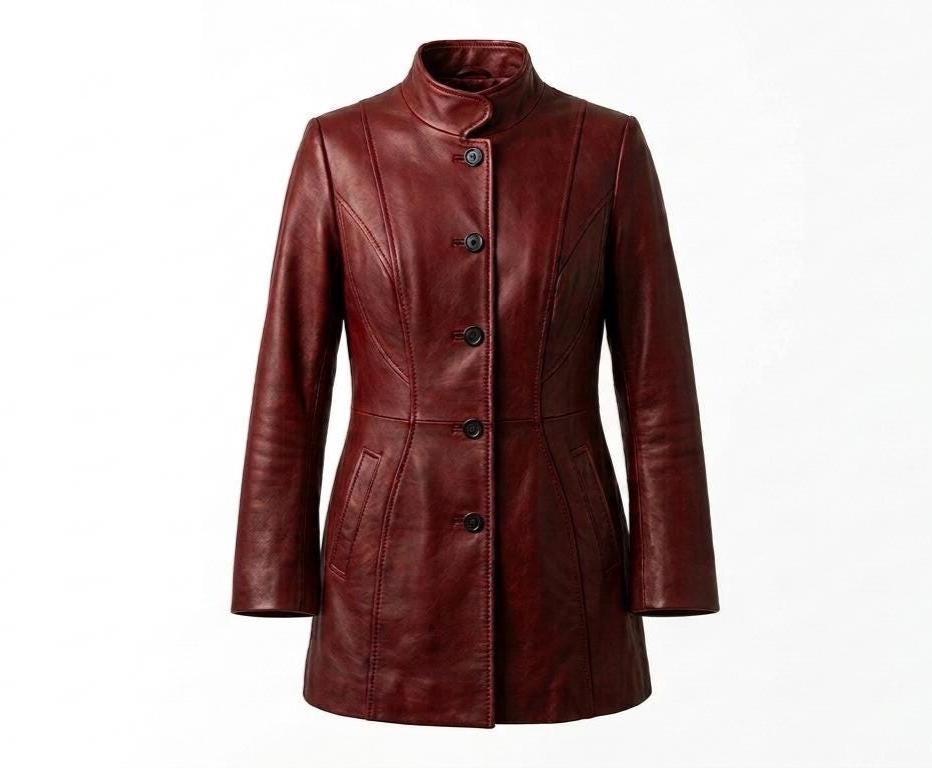 Stand Collar Trench Coat - Etsy