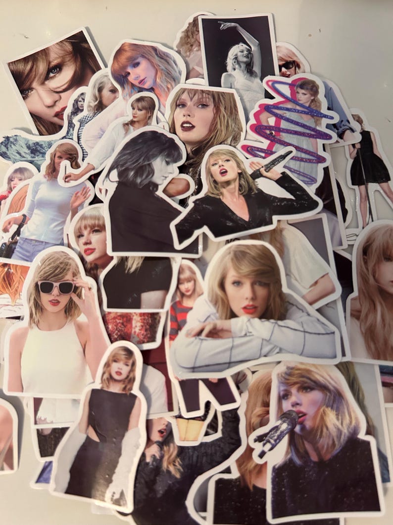 Swiftie Fan Sticker Pack | 50 Large Waterproof Vinyl Stickers (Daily Life, Fashion) image 18