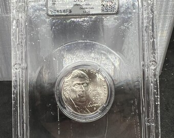 2026 P 5c Jefferson Double Date Nickel Coin MS63 6 FS CLCC Certified Full Steps #12
