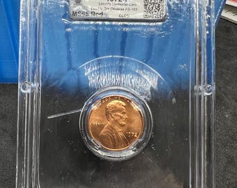 1972 P Lincoln Memorial Cent DDO 003 Double Die Obverse FS-103 MS65 Red CLCC
