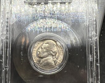 1964 D 5c Jefferson Nickel Coin MS65 Gem BU CLCC Certified