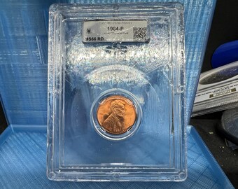 1984 P 1c Lincoln Memorial cent MS66 CLCC Certified Gem BU #4
