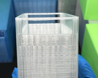 White Crystal 10 Coin Storage Box For PCGS Anacs NGC CLCC Rigid Stacking