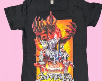 Ultraman: Ultra galaxy mega monster battle T-shirt-Black