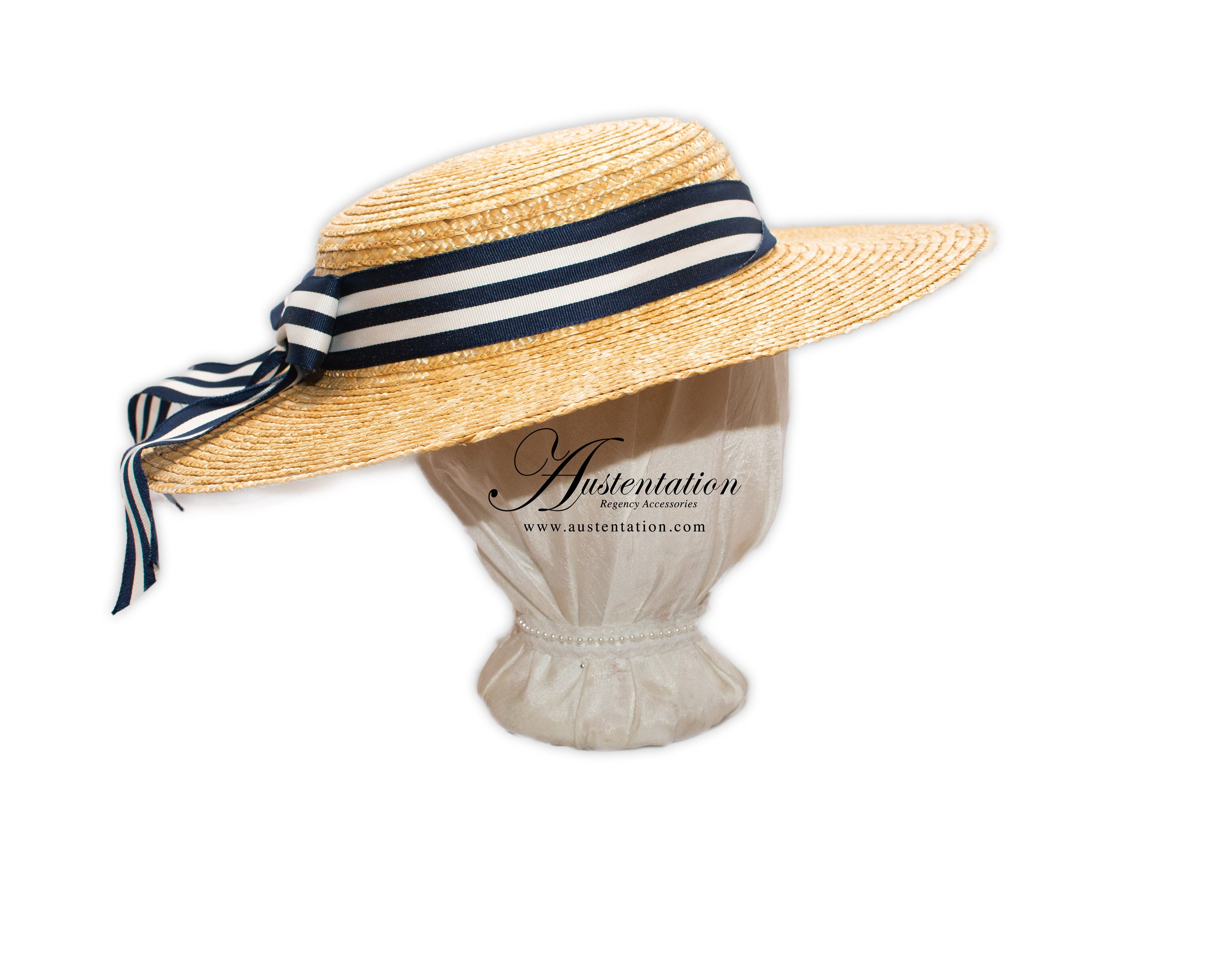 Victorian / Edwardian Straw Skimmer 