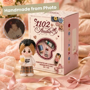 Custom Figurine From Photo, Personalized Mini Doll, Handmade Resin Keepsake, Unique Blind Box Gift