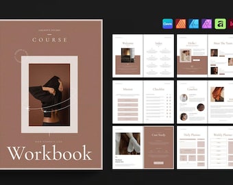 Course notebook template | Canva