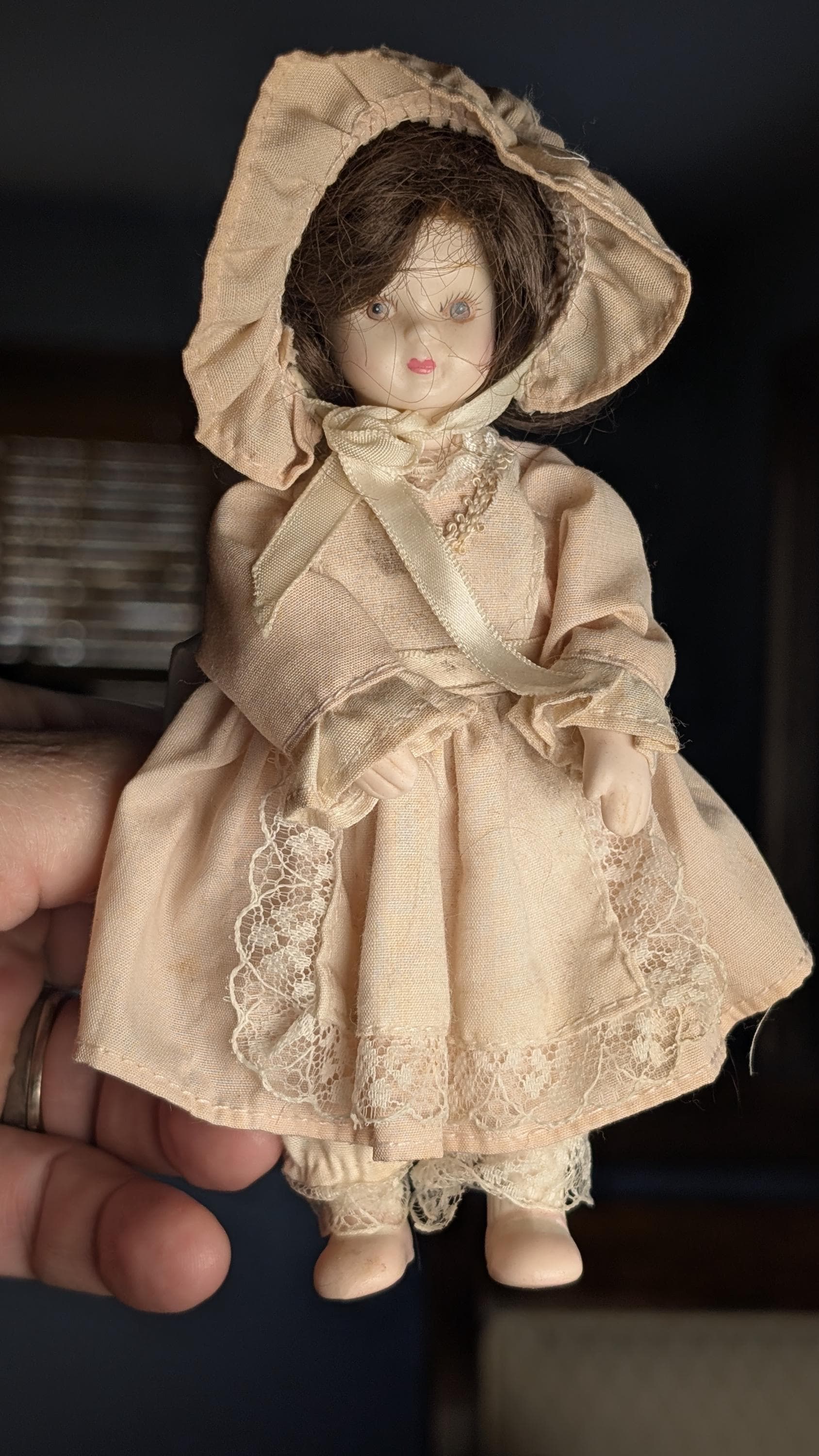 Antique Porcelain Bonnet Dolls - Etsy
