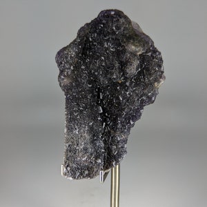 Spirit Quartz Black Fold Amethyst Cluster Mystical Crystal Soothing Balance Double Sided  WHO22u61