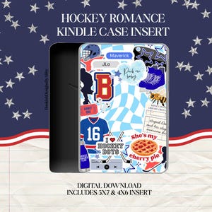 Hockey Romance Kindle Insert | DIGITAL DOWNLOAD