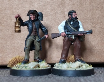 The Robbers of Penwyllt - Iago and Gronwy 2 Metal figures based on the Stories of Owen Staton