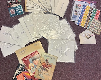 Gran lote - Colección de sellos del Servicio Postal de los Estados Unidos (USPS) 1979-2007, juegos nuevos, anuario, patrimonio